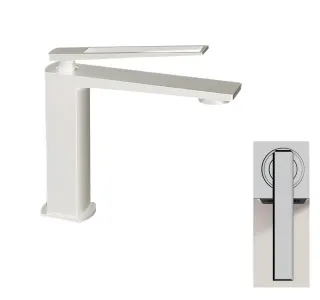 Смеситель для раковины Milleau ELEGANT ML6736223LS-MW белый