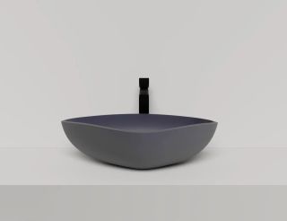 Накладная раковина Salini Gloria 06 S-Stone 1102206MRF 56см RAL полностью