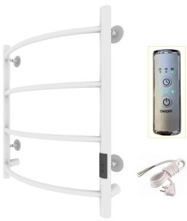 Электрический полотенцесушитель Тругор Пэк сп 5 60x50см хром Пэксп5/6050белыйВГП