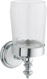 Стакан Boheme Vogue Bianco хром 10134