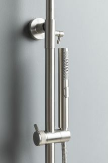 Душевая система Allen Brau Fantasy 5.11001-BN с термостатом Никель брашированный