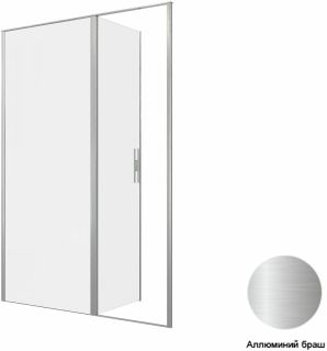 Душевая дверь Allen Brau Priority 140 3.31035.BA профиль Серебро браш