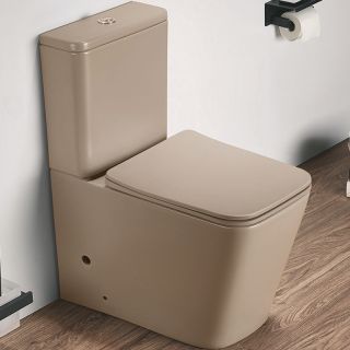 Унитаз CeramaLux 2170AXMC с бачком и сиденьем Микролифт