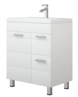Тумба под раковину Corozo Денвер Z2 60см белый SD-00000530