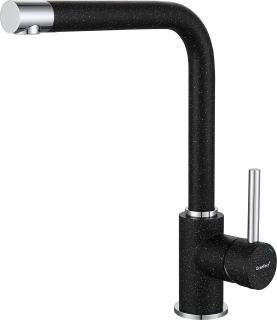 Смеситель для кухни GranFest 3651 черный
