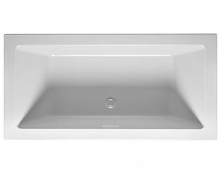 Акриловая ванна Riho Rethink Cubic Fall B104013005 заполнение через перелив 160х70см  белый