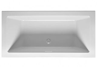 Акриловая ванна Riho Rethink Cubic Fall B108013005 заполнение через перелив 190х80см  белый