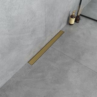 Душевой лоток Boheme Premium Linear 982-60-MG 60см золото матовое