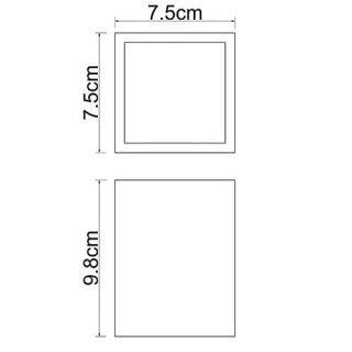 Wasserkraft Leine K-3828 Стакан для зубных щеток