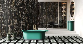 Напольная раковина Salini Ninfea 01 S-Stone 130221MRF 54см RAL полностью