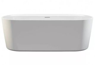 Акриловая ванна Riho Modesty Glossy Fall B090005005 170х76см заполнение через перелив белый