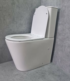 Унитаз CeramaLux TR2178-1 с бачком и сиденьем Микролифт