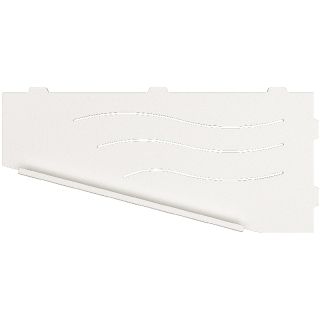 Металлическая полка RGW MT-11W R 49279911-01R угловая Белая