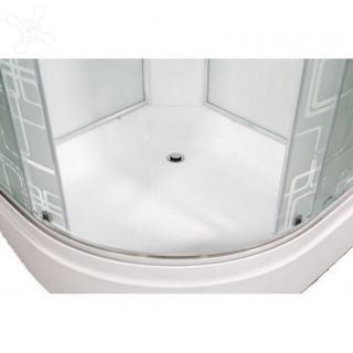 Душевая кабина Deto ЕМ2710 LED 100х100х220 см