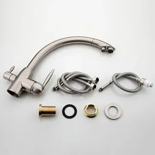 Смеситель для кухни Frap F4399-5 сатин