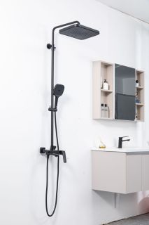 Душевая стойка Gappo G2428-6 чёрный