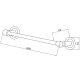 Полотенцедержатель Boheme Murano 10902-W-CR хром/белый