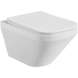 Унитаз Aquatek Лира AQ1155-00 подвесной с сиденьем Микролифт