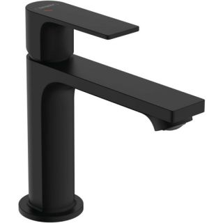 Смеситель для раковины Hansgrohe Rebris E 72560670 чёрный матовый