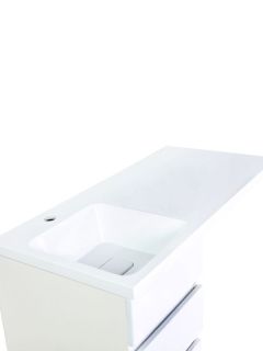 Orange Optima ST-40TUW+RAL тумба с раковиной под стиральную машину левая