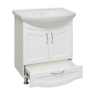 Тумба под раковину Runo  (под умывальник Элеганс 75) Неаполь 75 (00-00001034)