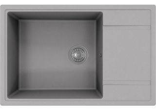 Кухонная мойка Florentina Липси 780 XL серый шёлк
