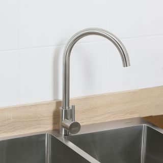 Смеситель для кухни Melana Tondo MELANA-610103 сатин