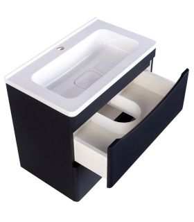 Тумба под раковину Style Line Бергамо СС-00002318 мини 60 Люкс антискрейтч Plus 60 см