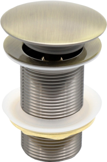 Донный клапан SantiLine SL-110 без перелива бронза