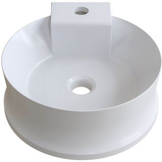 Раковина накладная Madera Omega 4650002688957 40см белый