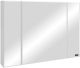 Зеркальный шкаф СанТа Стандарт 113012 100см белый