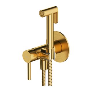 Гигиенический душ со смесителем Omnires Y матовое золото SYSYBI2GLB