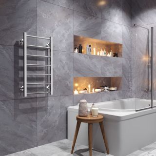 Водяной полотенцесушитель Larusso Феличия П7 40x80см хром 4670078535504