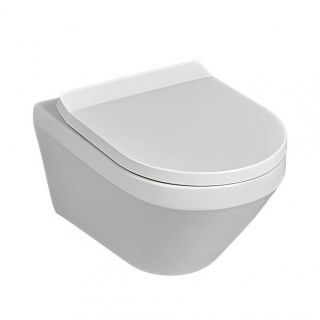 Унитаз подвесной Villeroy Boch Architectura TwistFlush, с открытым смывным краем 4616CB01 альпийский белый