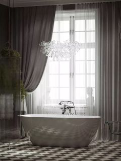 Акриловая ванна Sancos Avocado FB18 170x80см белый