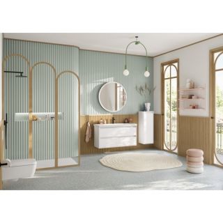 Унитаз подвесной Villeroy Boch  Skyla Комбинированная упаковка со смывом TwistFlush[e],с сиденьем Альпийский белый