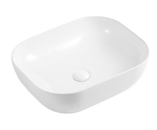 Раковина накладная DQ Venice DT1020116 49см белый