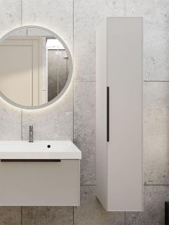 Шкаф-пенал La Fenice Simpla FNC-05-SIM-C-30 подвесной Бежевый матовый 30 см