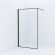 Душевая перегородка IDDIS Slide чёрный SLI8BS7i23