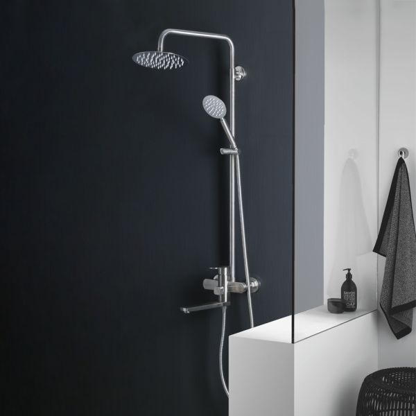 Душевая стойка Melana Stello MELANA-610307 хром