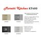 Кухонная мойка Maretti Kitchen KT600-BL, черный