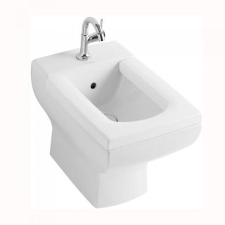 Биде Villeroy Boch напольное La Belle Plus 544700R2 star white/ceramic plus  молочный белый