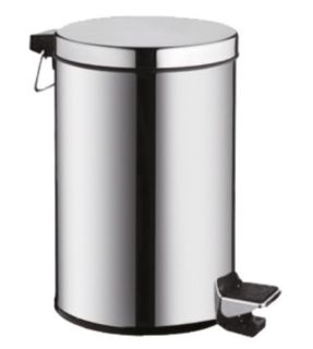 Ведро для мусора Haiba HB703 12 литров хром