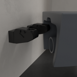 Унитаз подвесной Villeroy Boch  Subway 2.0 с открытым смывным краем Graphite Серый матовый