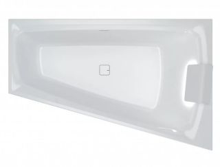 Акриловая ванна с подсветкой Riho Still Smart LED Fall B102011005 L 170х110см светодиоды и подголовник справа заполнение через перелив белый