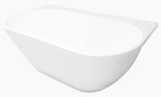 Ванна из искусственного камня AquaStone Бали 168x85см белый