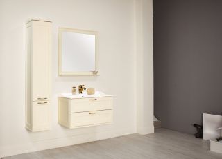 Шкаф Акватон Леон дуб бежевый 1A186503LBPR0