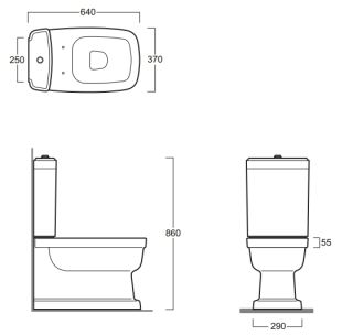 Крышка для унитаза Simas Evolution EVO 004 bia белая
