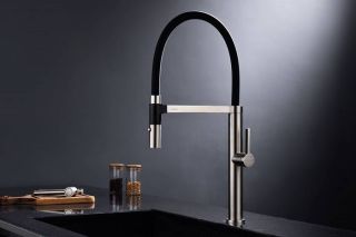 Смеситель для кухни Paulmark Leader Le214101-NI никель