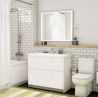 Напольная тумба под раковину Art&Max Verona Push 90см венециано AM-Verona-Push-900-2C-PIA-Ven